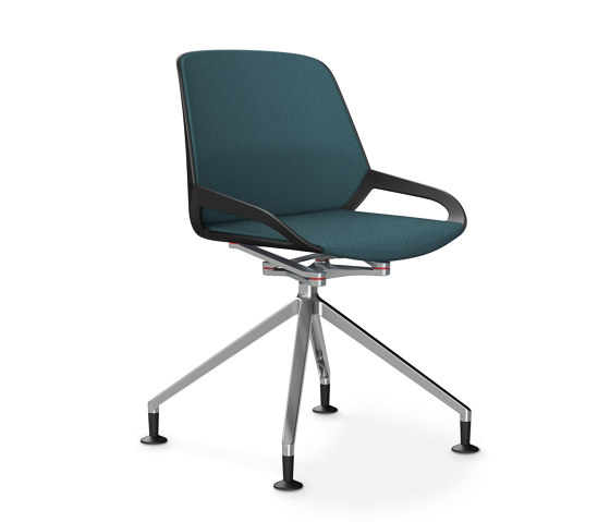 Numo Comfort | 483UG-PL-PL-BK-CU04-CU04 | Chairs | aeris