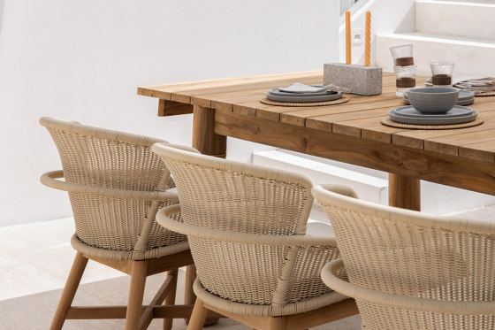 Altea Dining Armchair Full Weaving  | Stühle | cbdesign