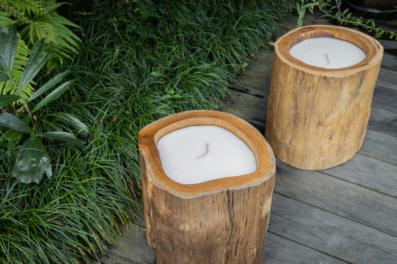Candle Log Natural  | Kerzenständer / Kerzenhalter | cbdesign