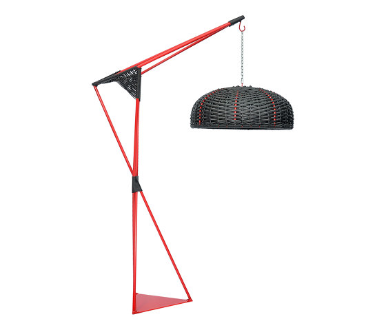 Hanging Standing Lamp D94 Weaving  | Outdoor free-standing lights | cbdesign