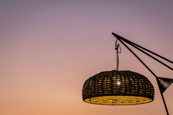 New Hanging Standing Lamp D94 Weaving  | Außen Standleuchten | cbdesign
