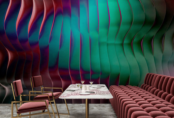 Walls By Patel 4 | Wallpaper Playful Futurism | Solaris 2 | Revêtements muraux / papiers peint | Architects Paper