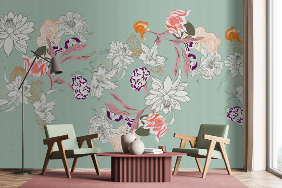 Walls By Patel 4 | Wallpaper Playful Futurism | Botany 1 | Revestimientos de paredes / papeles pintados | Architects Paper