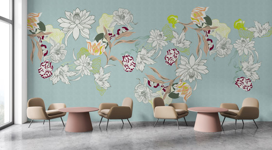 Walls By Patel 4 | Wallpaper Playful Futurism | Botany 2 | Revêtements muraux / papiers peint | Architects Paper