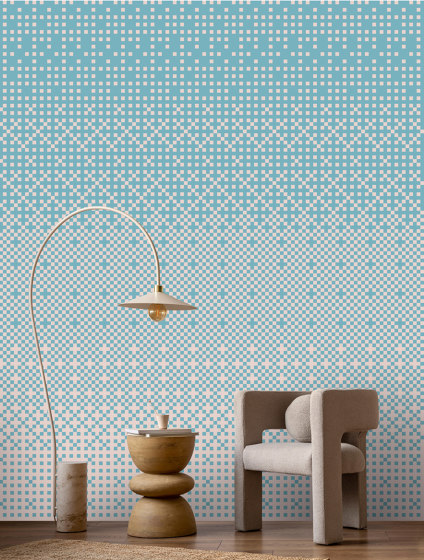 Walls By Patel 4 | Wallpaper Generative Phantasies | Pixi Blue | Revêtements muraux / papiers peint | Architects Paper