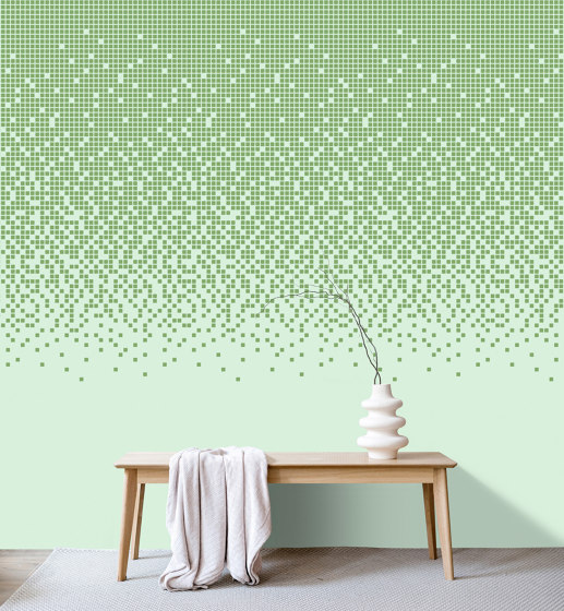 Walls By Patel 4 | Wallpaper Generative Phantasies | Pixi Mint | Revêtements muraux / papiers peint | Architects Paper