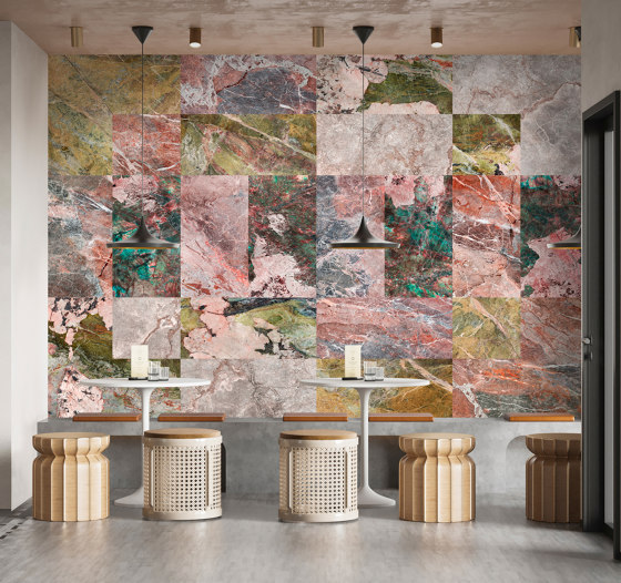 Walls By Patel 4 | Wallpaper Down To Earth | Mixed Marble | Carta parati / tappezzeria | Architects Paper