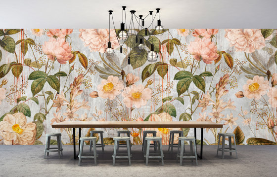 Walls By Patel 4 | Wallpaper Down To Earth | Rose | Carta parati / tappezzeria | Architects Paper