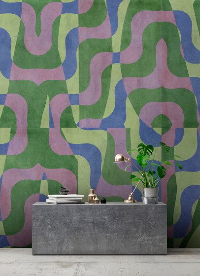 Walls By Patel 4 | Wallpaper Handcrafted Charisma | Viola | Revêtements muraux / papiers peint | Architects Paper