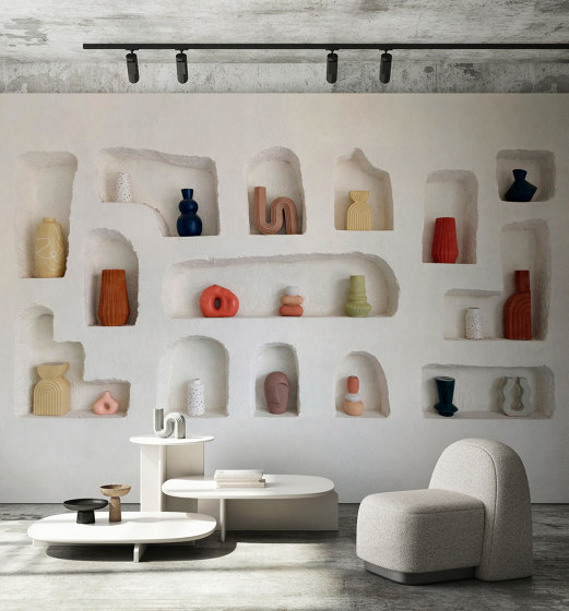 Walls By Patel 4 | Tapete Handcrafted Charisma | Stucco | Wandbeläge / Tapeten | Architects Paper
