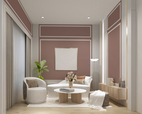 Puro Wallpainting | c2024 - rosy beige | Peintures intérieures | Architects Paper