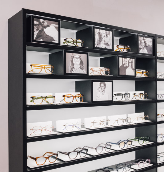 Carré Steel Horizontal Eyewear Display 40 positions | Displayständer | Top Vision