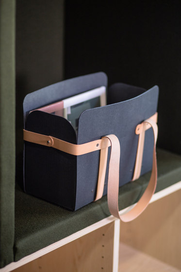 Alster Folder Black/Natural | Bags | MIZETTO