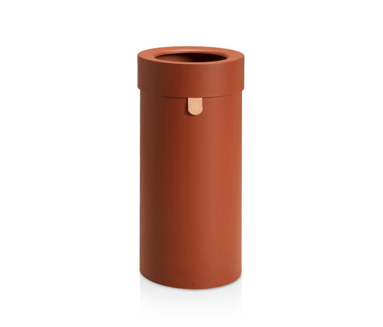 Bin There L Bin Copper Brown | Abfallbehälter / Papierkörbe | MIZETTO