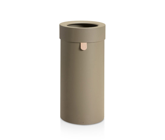 Bin There L Bin Olive | Waste baskets | MIZETTO