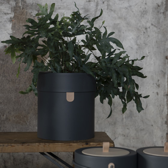Bin There L Pot Anthracite | Plant pots | MIZETTO