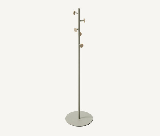 Bloom Floor Single Coat Rack Forest Green | Coat racks | MIZETTO