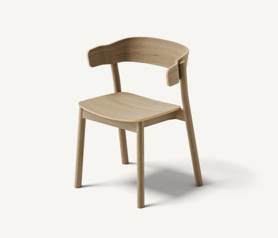 Enfold Armchair Oak | Chairs | MIZETTO