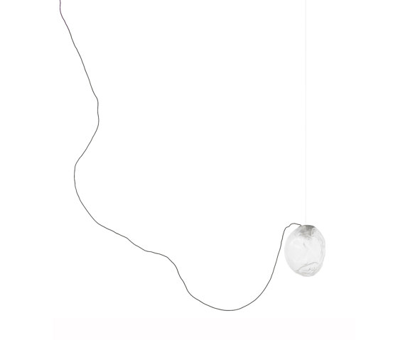 Series 73.1Vm sculptural cable - clear | Suspensions | Bocci