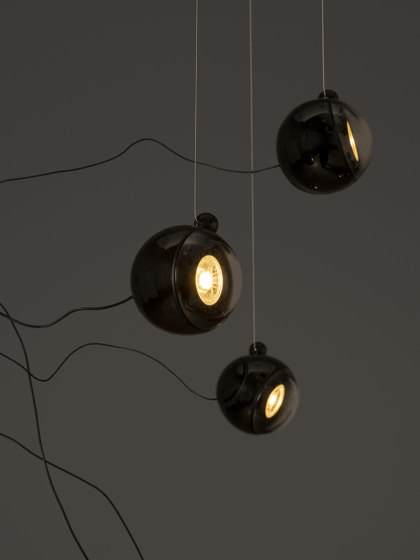 Series 74.1m (mini canopy) sculptural cable | Lámparas de suspensión | Bocci