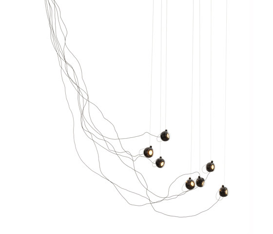 Series 74.7 sculptural cable | Pendelleuchten | Bocci