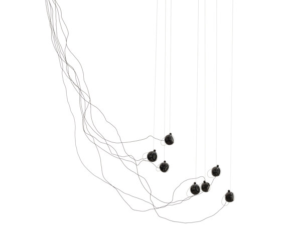 Series 74.7 sculptural cable | Lampade sospensione | Bocci