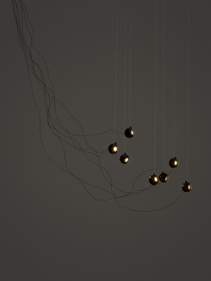 Series 74.7 sculptural cable | Lámparas de suspensión | Bocci