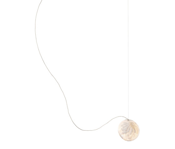 Series 118.1m (mini canopy) sculptural cable | Suspensions | Bocci