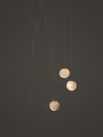 Series 118.3 sculptural cable | Suspended lights | Bocci
