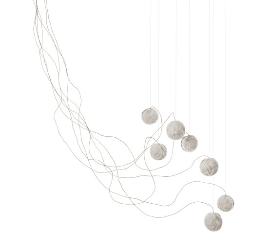 Series 118.7 sculptural cable | Lámparas de suspensión | Bocci