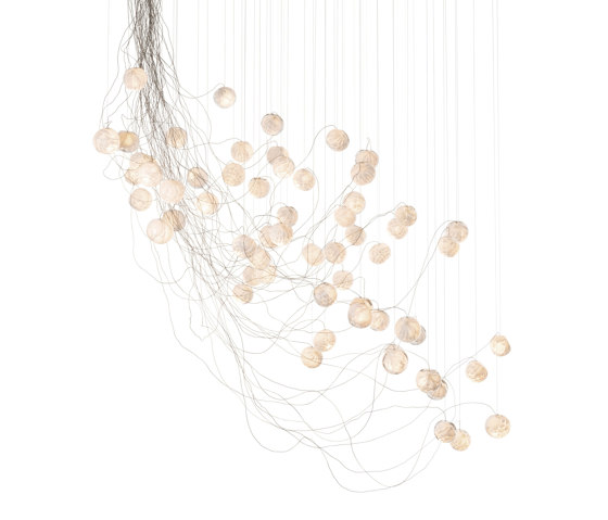 Series 118.61 sculptural cable | Suspended lights | Bocci