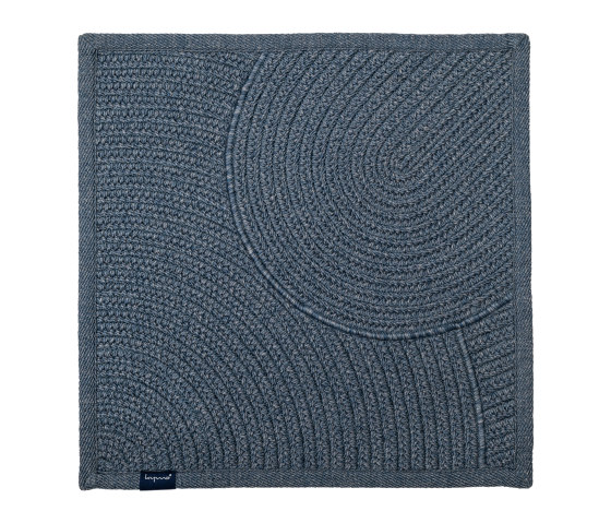 THE OUTDOORS - Shapes in a box - blue | Rugs | kymo