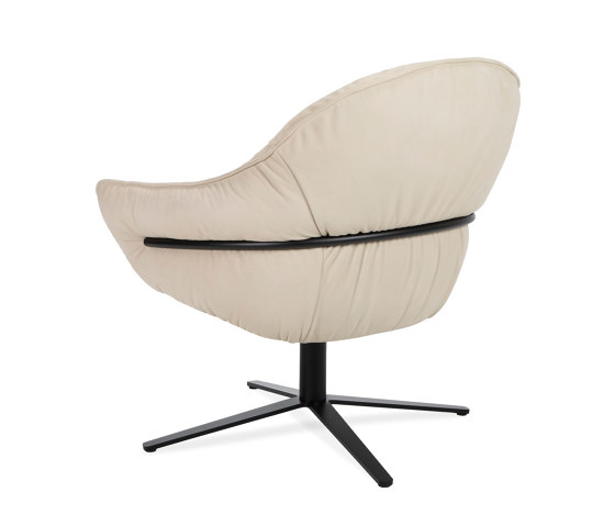Marie | Lounge Chair with X-Base Frame | Poltrone | FREIFRAU MANUFAKTUR
