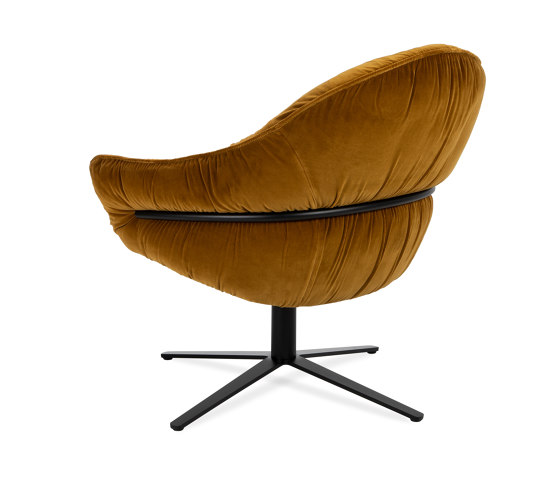 Marie | Lounge Chair with X-Base Frame | Fauteuils | FREIFRAU MANUFAKTUR