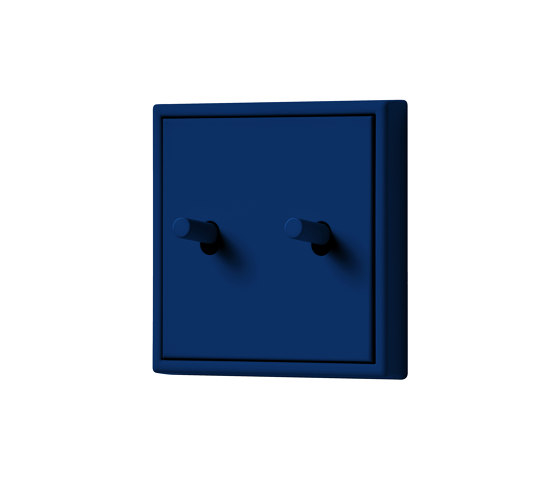 LS 1912 in Les Couleurs® Le Corbusier Switch in The profound ultramarine blue | Interruttori leva | JUNG