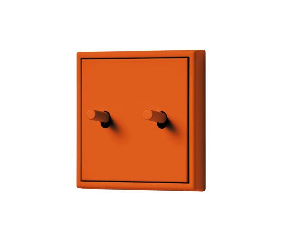 LS 1912 in Les Couleurs® Le Corbusier Switch in The powerful orange | Toggle switches | JUNG