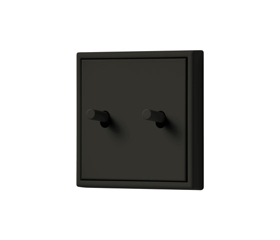 LS 1912 in Les Couleurs® Le Corbusier Switch in The deeply dark natural umber | Interruttori leva | JUNG