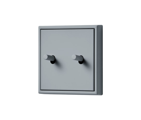 LS 1912 in Les Couleurs® Le Corbusier Switch in The grey in the morning | Toggle switches | JUNG