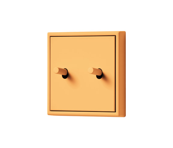 LS 1912 in Les Couleurs® Le Corbusier Switch in The golden ochre | Interrupteurs à levier | JUNG