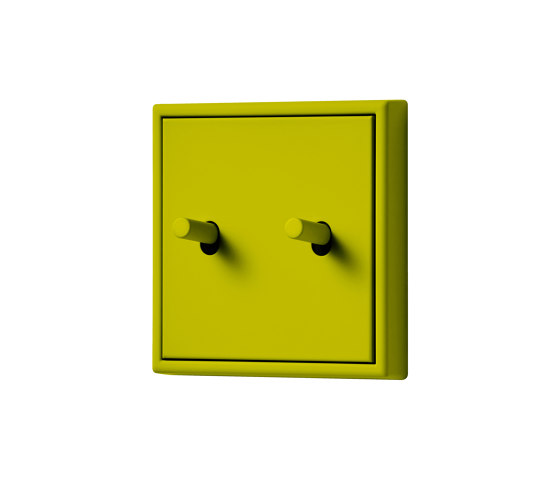 LS 1912 in Les Couleurs® Le Corbusier Switch in The olive green | Interrupteurs à levier | JUNG