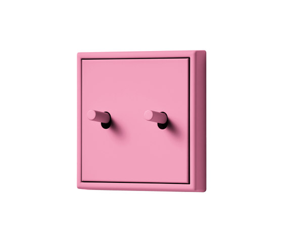 LS 1912 in Les Couleurs® Le Corbusier Switch in The luminous pink | Interrupteurs à levier | JUNG
