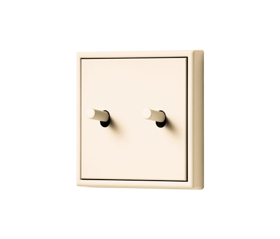 LS 1912 in Les Couleurs® Le Corbusier Switch in The ivory white | Interruptores a palanca | JUNG