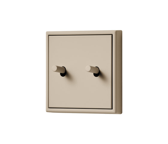 LS 1912 in Les Couleurs® Le Corbusier Switch in The discret natural umber | Interrupteurs à levier | JUNG