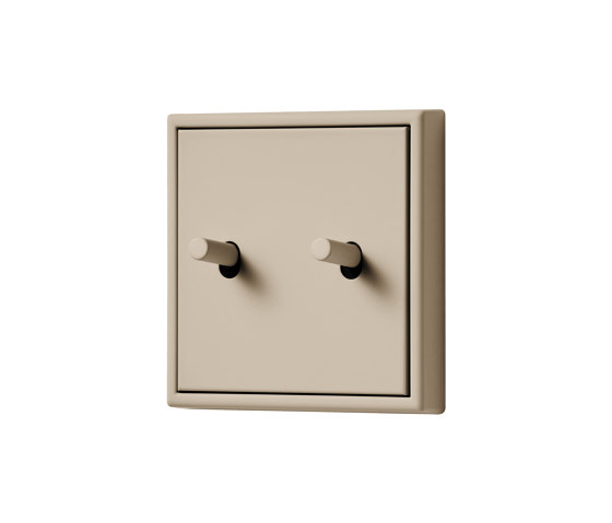 LS 1912 in Les Couleurs® Le Corbusier Switch in The discret natural umber | Interruttori leva | JUNG