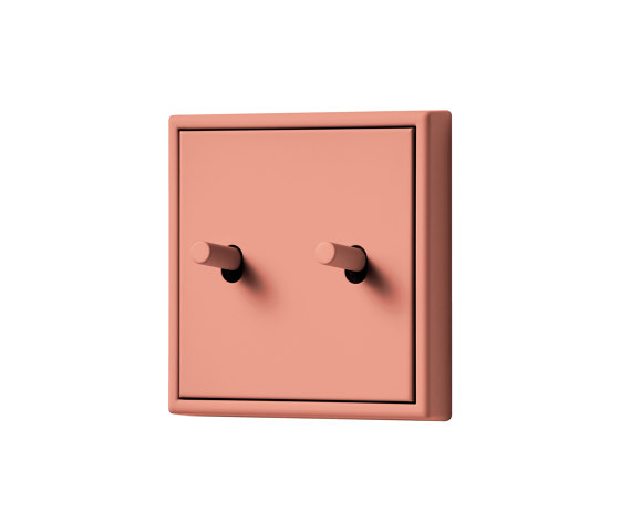 LS 1912 in Les Couleurs® Le Corbusier Switch in The medium terracotta | Toggle switches | JUNG