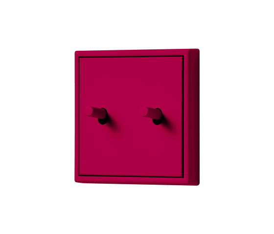 LS 1912 in Les Couleurs® Le Corbusier Switch in The artistic red | Interruttori leva | JUNG