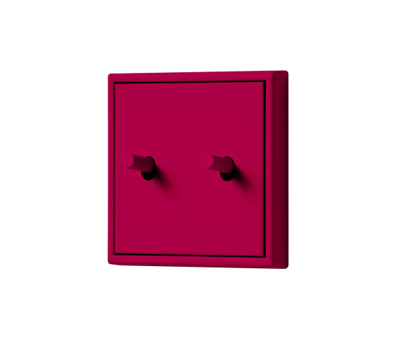 LS 1912 in Les Couleurs® Le Corbusier Switch in The artistic red | Interrupteurs à levier | JUNG