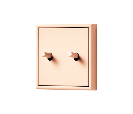 LS 1912 in Les Couleurs® Le Corbusier Switch in The gentle pink | Interruptores a palanca | JUNG