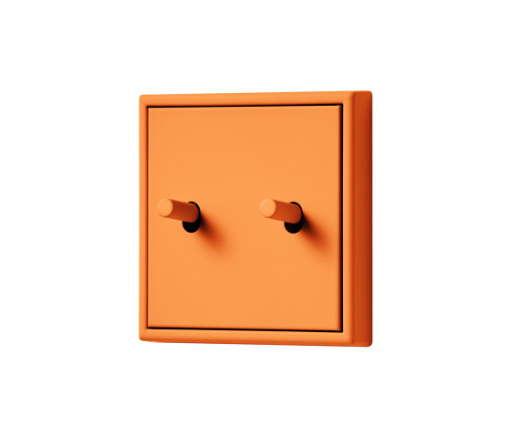 LS 1912 in Les Couleurs® Le Corbusier Switch in The orange apricot | Toggle switches | JUNG