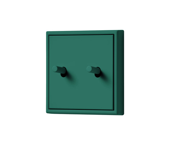 LS 1912 in Les Couleurs® Le Corbusier Switch in The english green | Interrupteurs à levier | JUNG